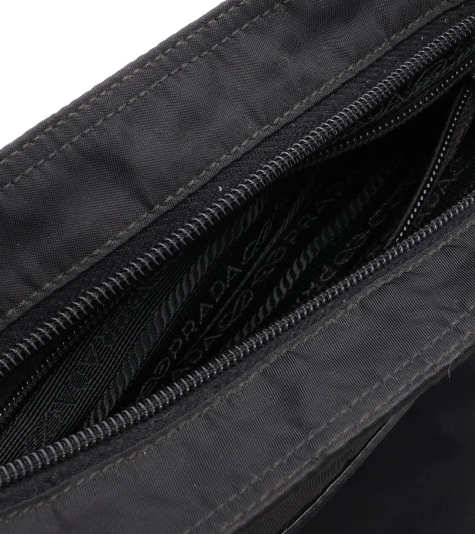 Prada Tessuto Nylon x Leather Shoulder Bag / Bag