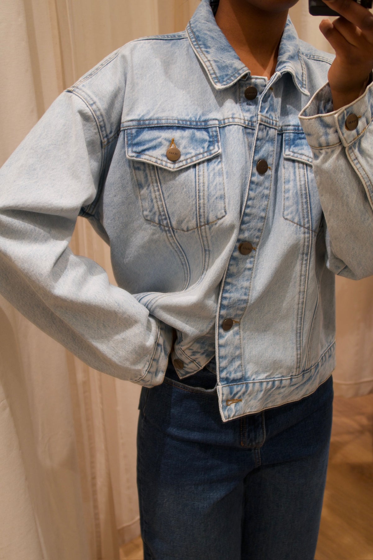 Shell Denim Jacket