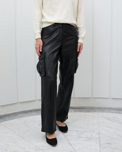 Raiine Leather Trousers