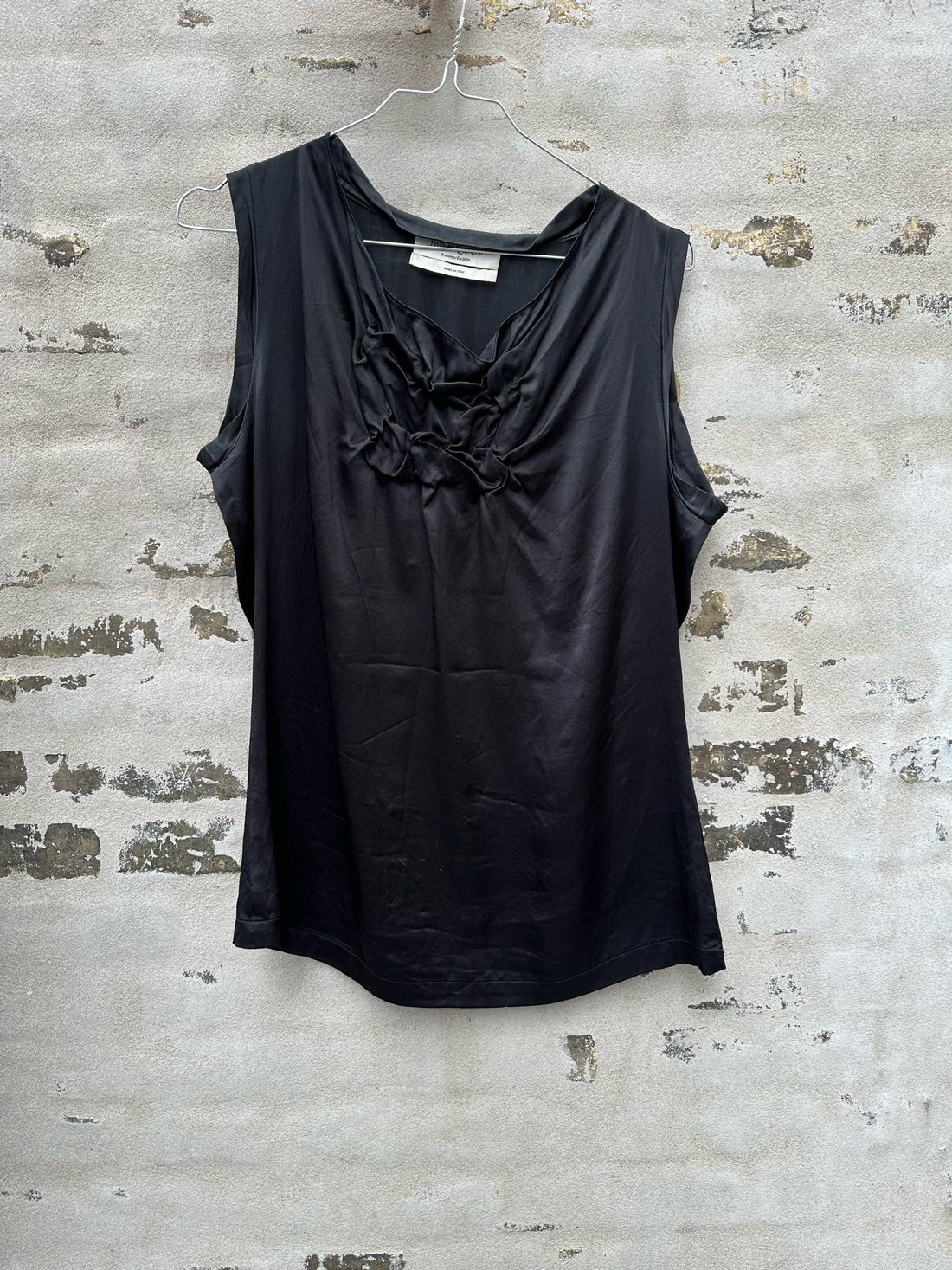 Yves Saint Laurent Bluse sort væg