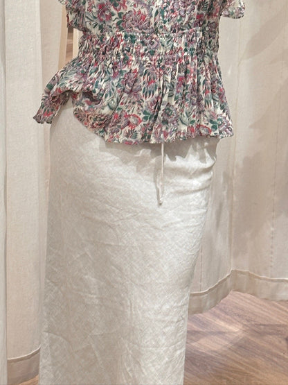 Venroy Linen Skirt
