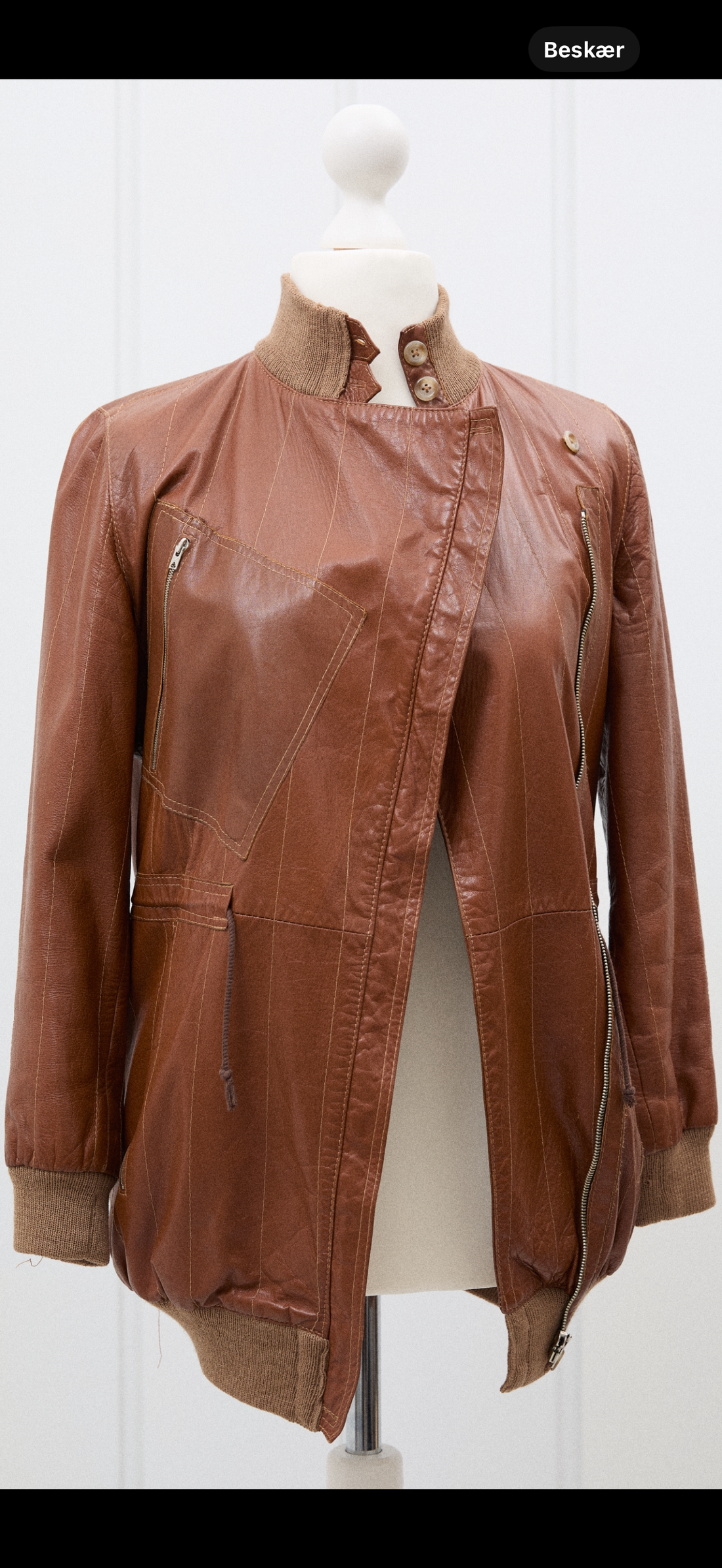 Ivan Grundahl Leather Jacket