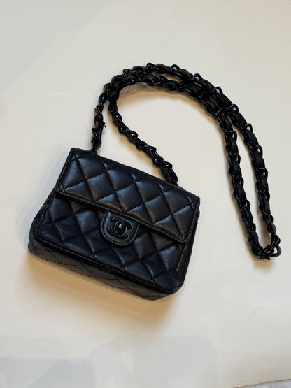Chanel Mini Flap Bag Black