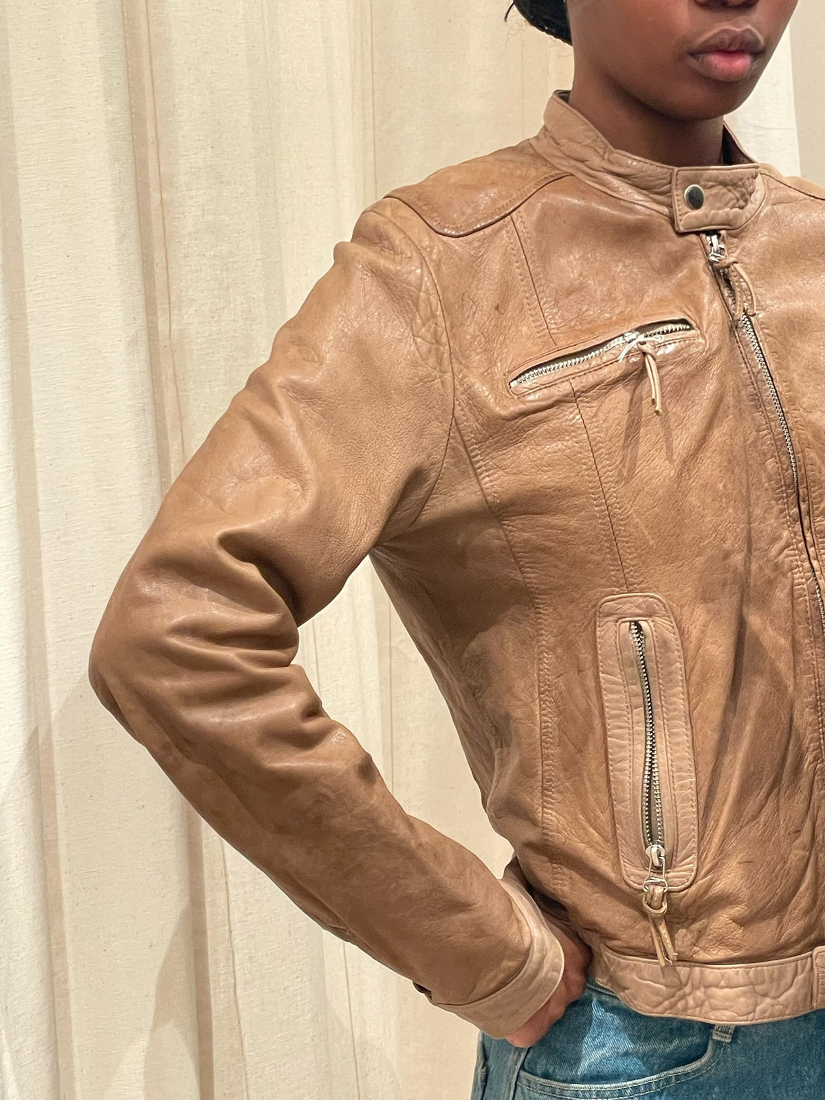 Uniform Company Leather Jacket