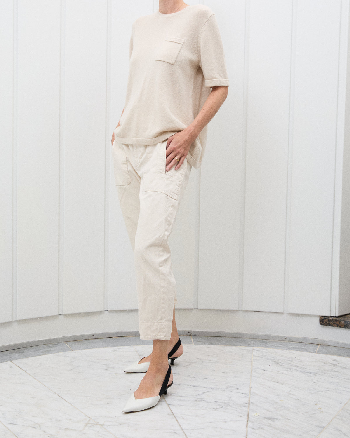 Armani Slingback