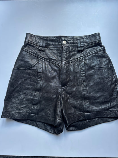 Iro Leather Shorts