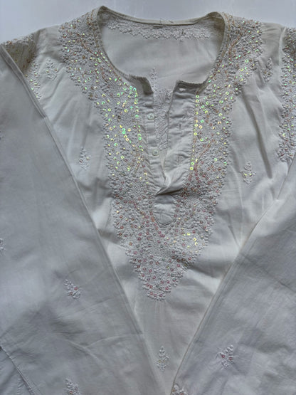 Embroidered Beaded Shirt