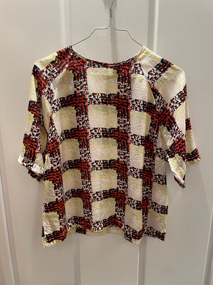 Nue Notes Silk Blouse