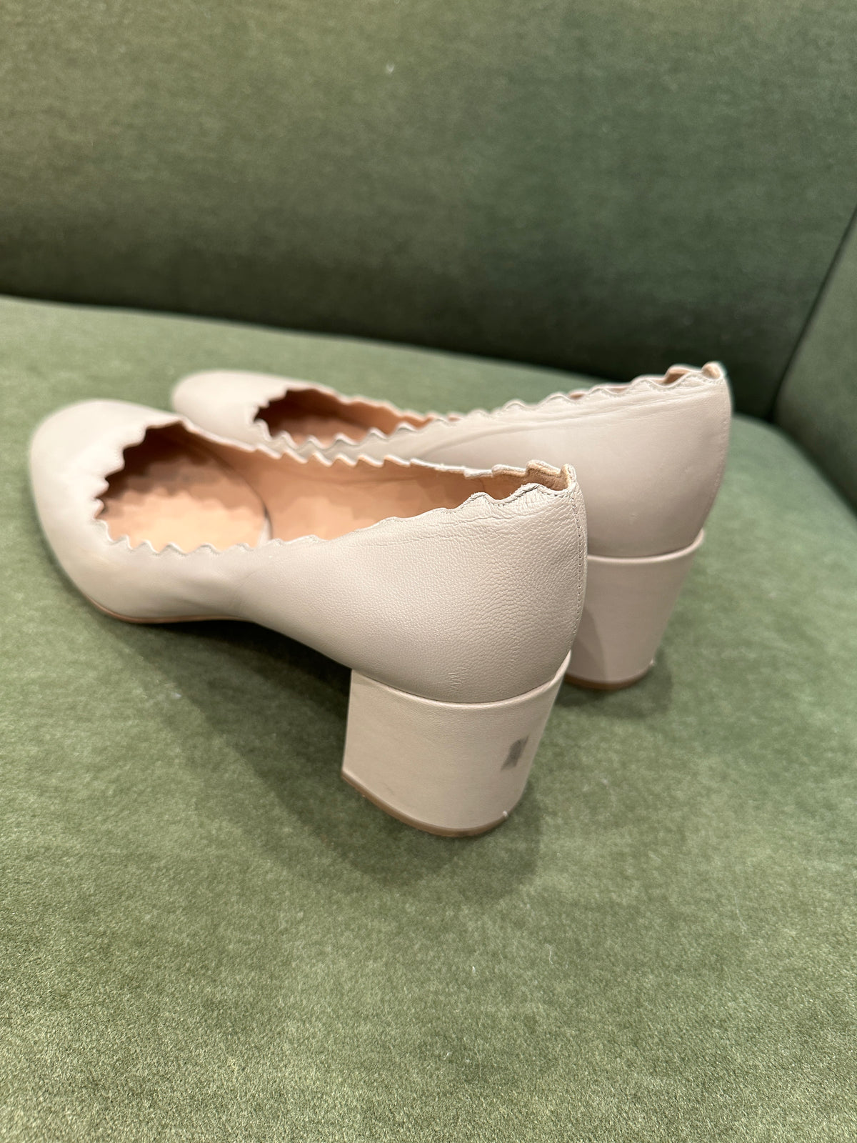 Chloé Scallop Lauren Heels