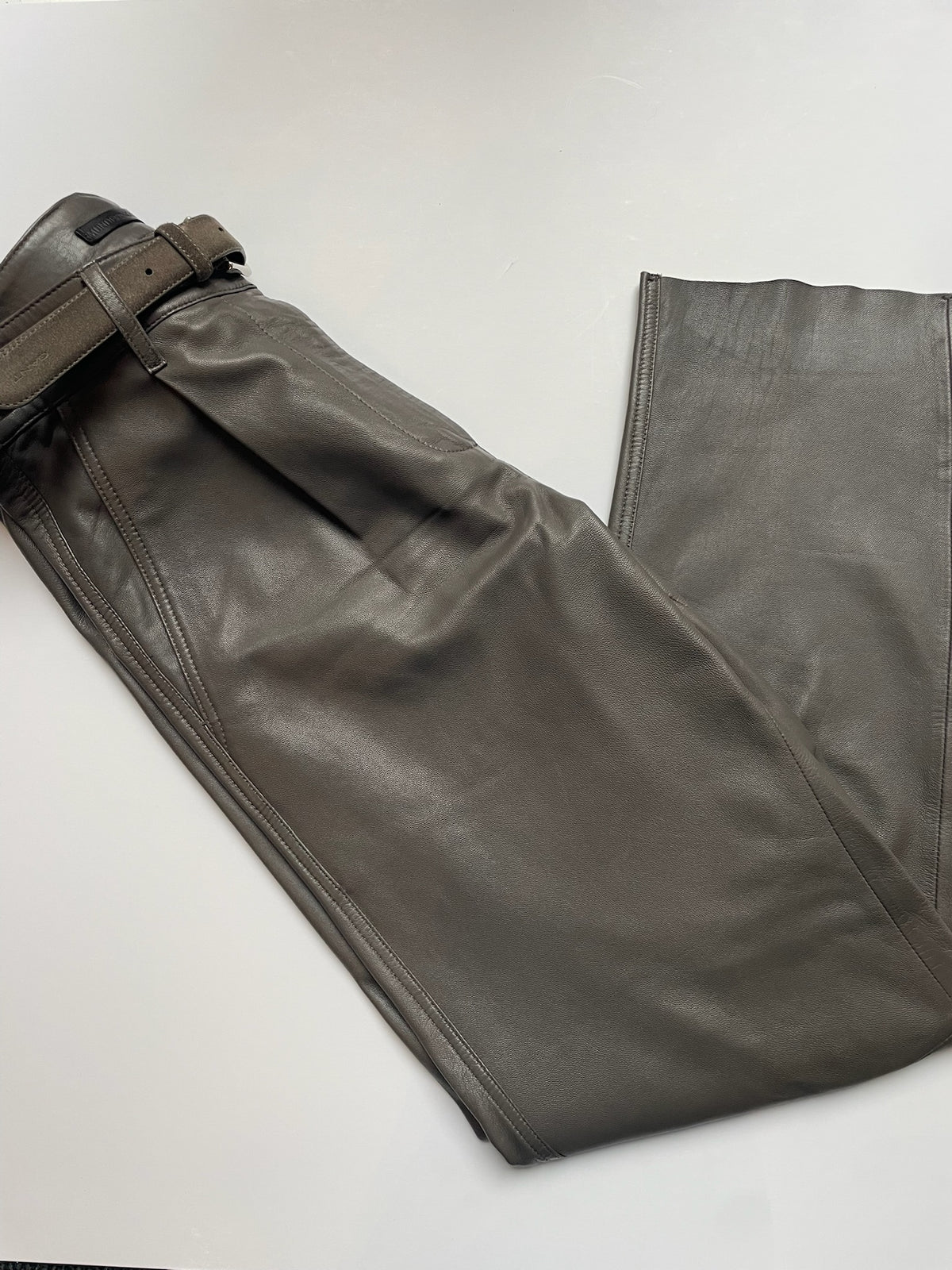 Equipment Company Leather Trousers