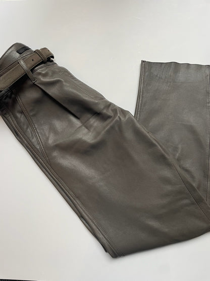 Equipment Company Leather Trousers