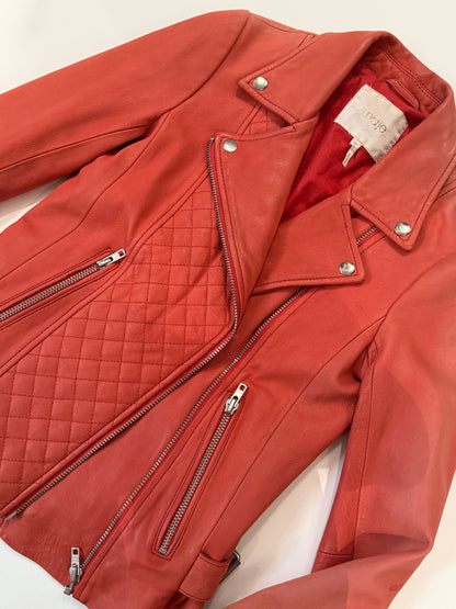 Maje Leather Jacket