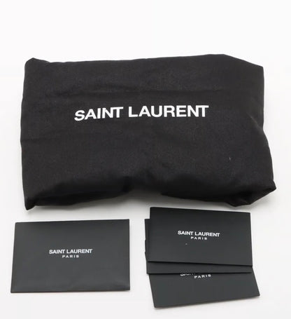 Saint Laurent Paris Cassandra Suede &amp; Leather 2-Way Handbag