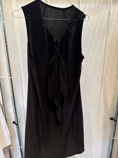 Black Silk Dress