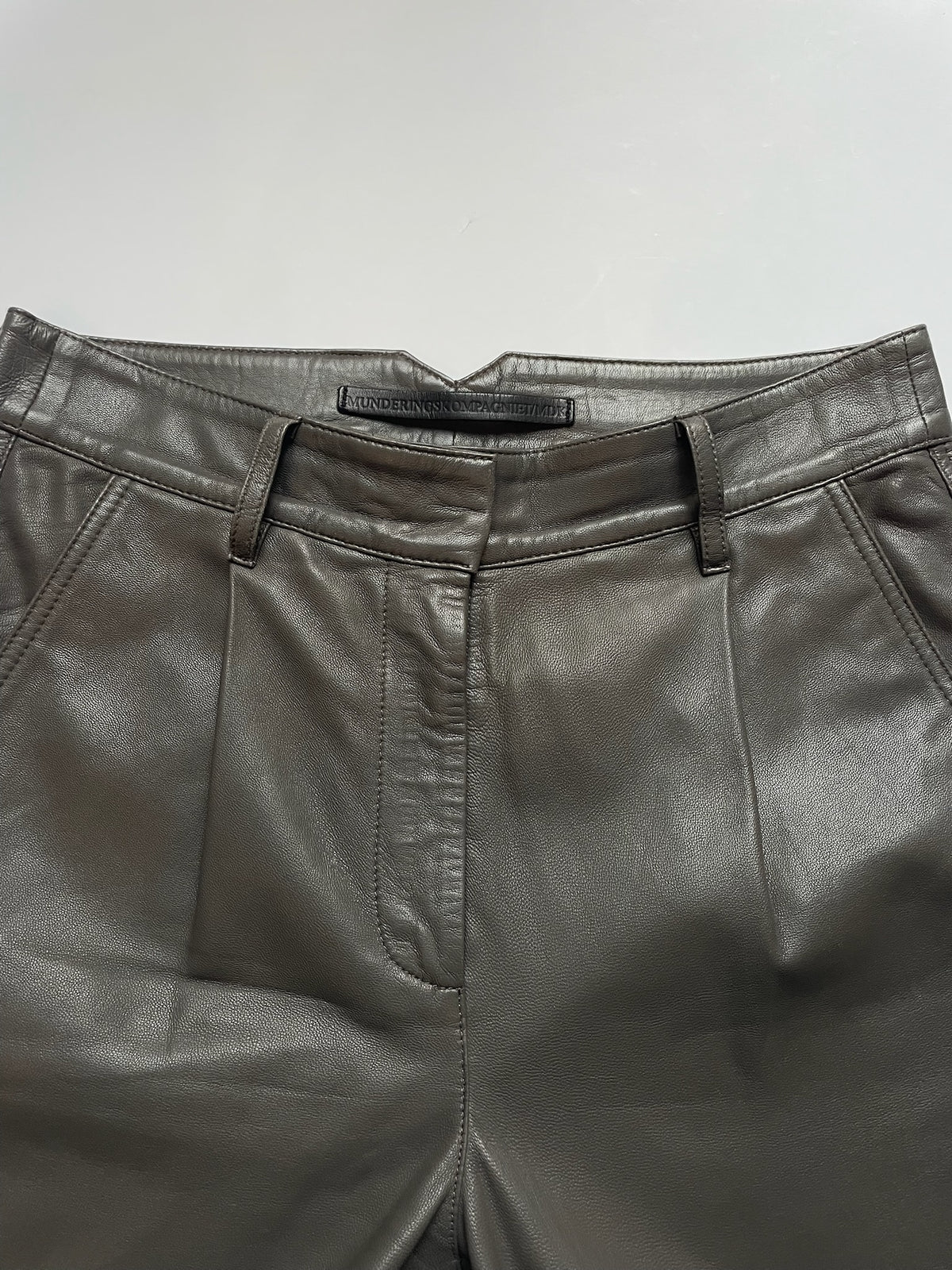 Equipment Company Leather Trousers