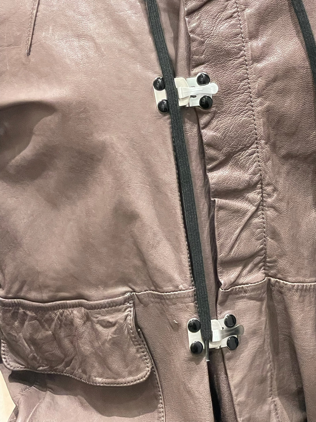 Marni Leather Utility Jacket