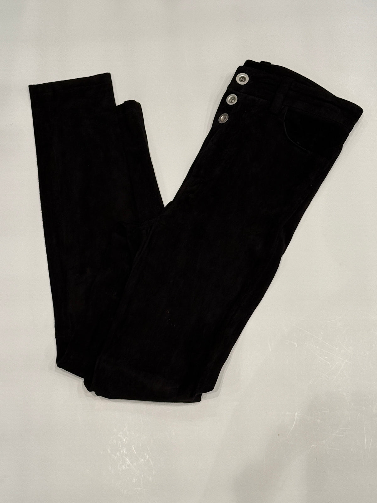 Unravel Projects Leather / Suede Trousers