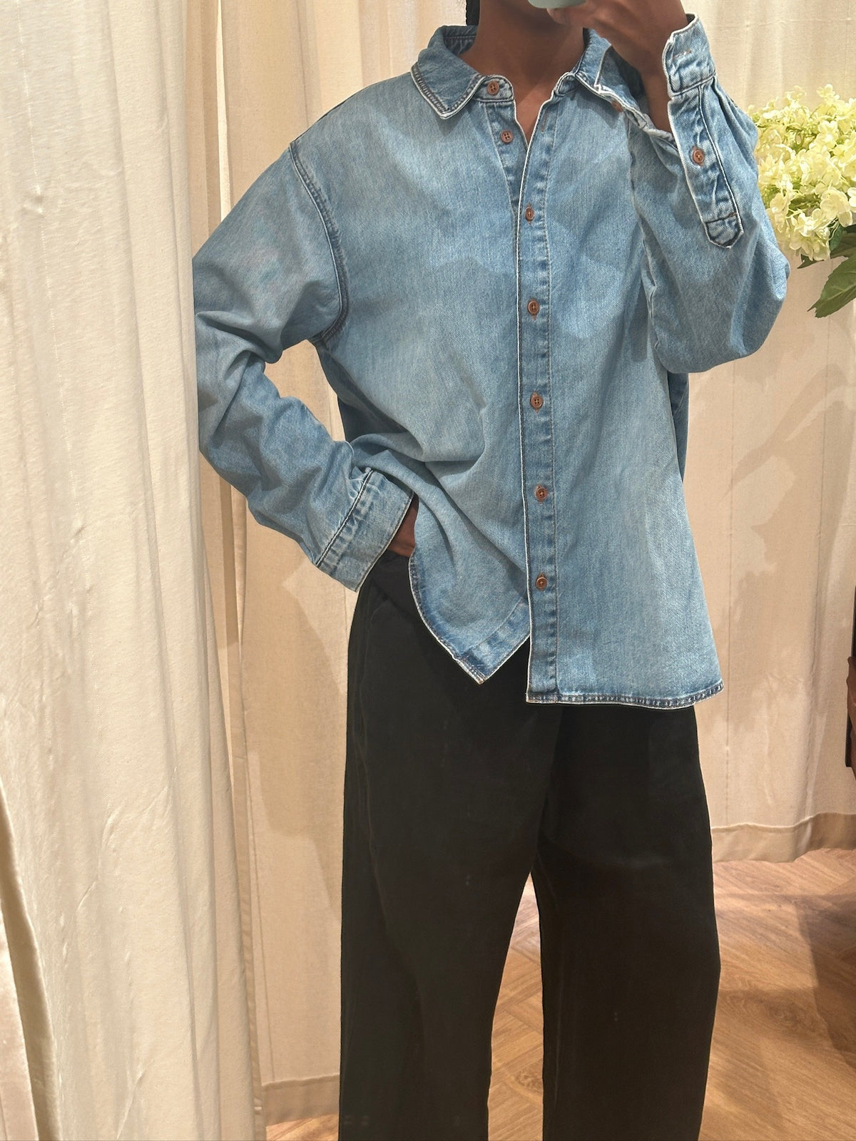 Shell Denim Shirt
