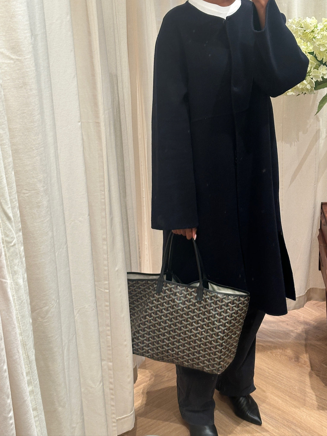 Cacharel Uld / Cashmere Frakke
