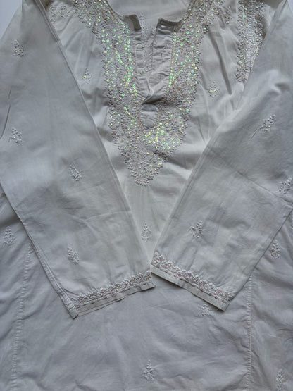 Embroidered Beaded Shirt