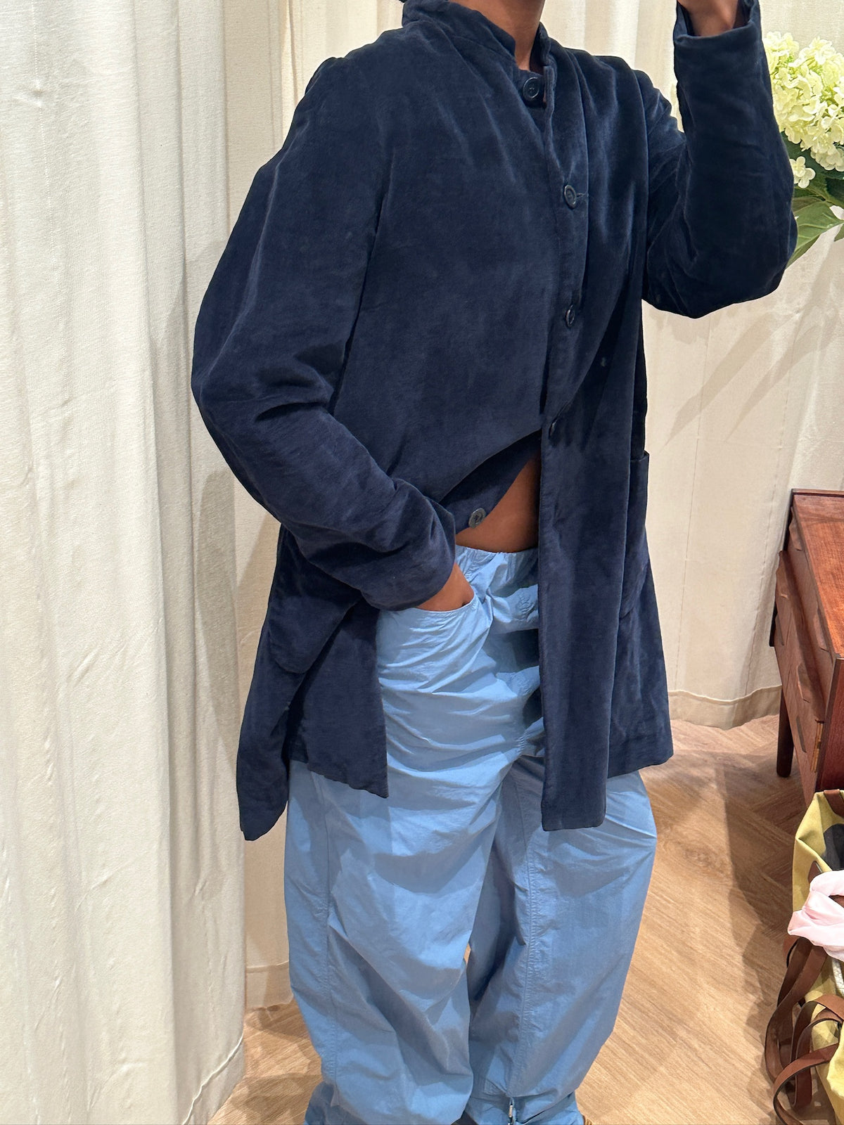 Casey / Casey Velour Coat