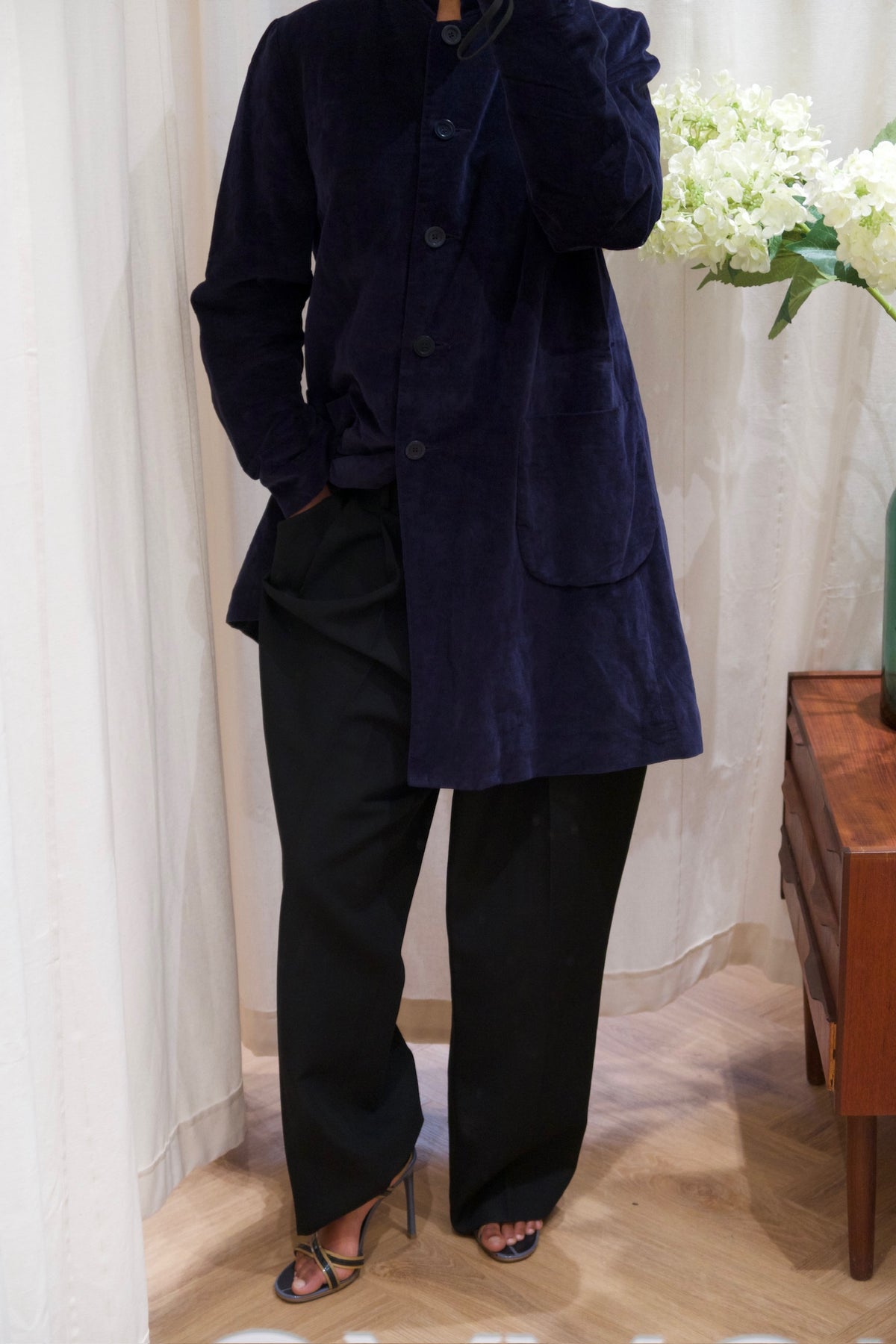 Casey / Casey Velour Coat