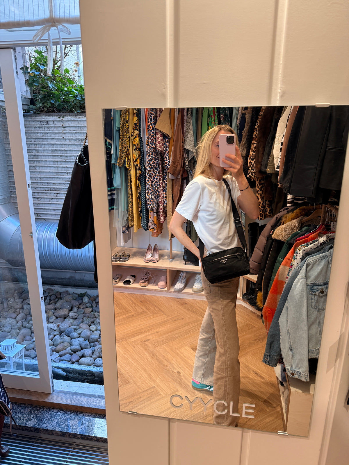 Prada Tessuto Nylon Shoulder Bag / Bag