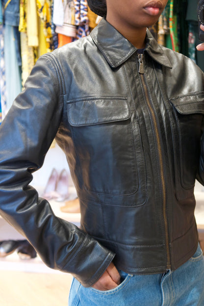 Calvin Klein Leather Jacket