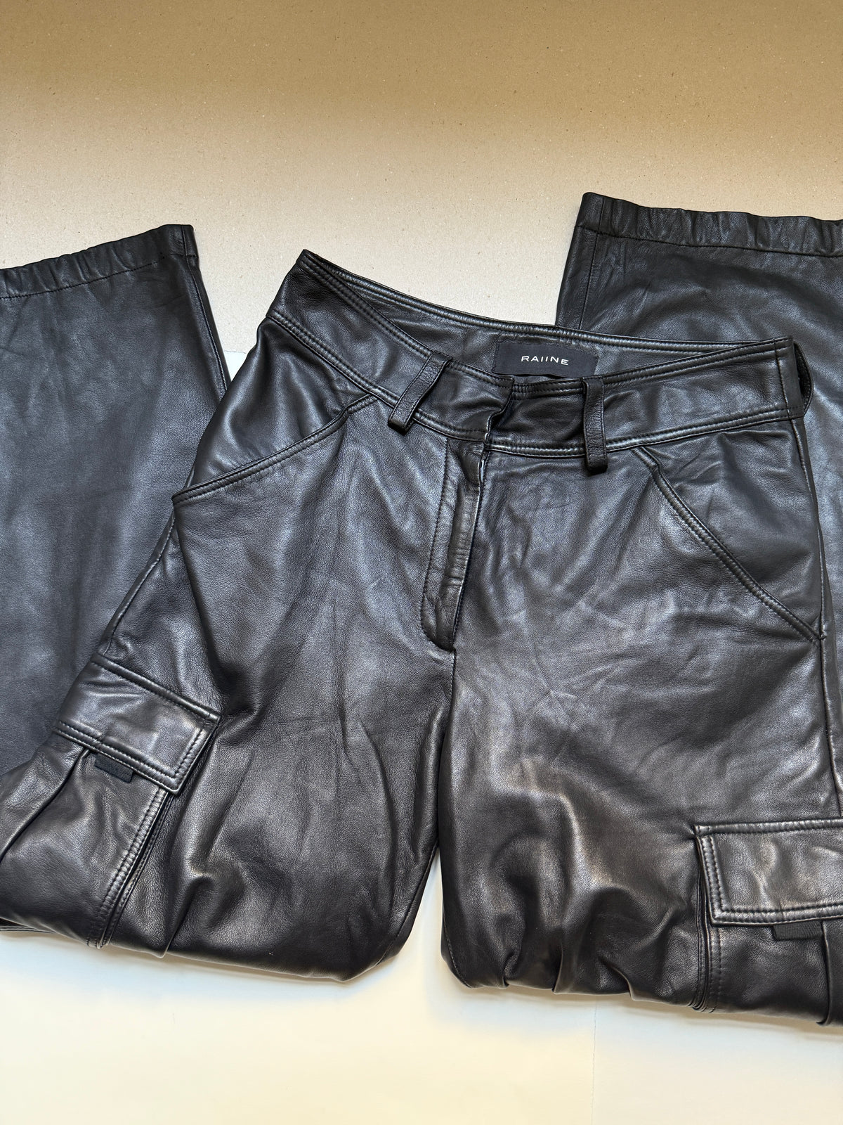 Raiine Leather Trousers