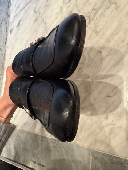 Gucci CC Donnie Leather Loafers