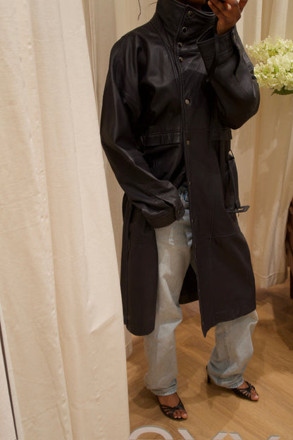 Gestuz Leather Coat