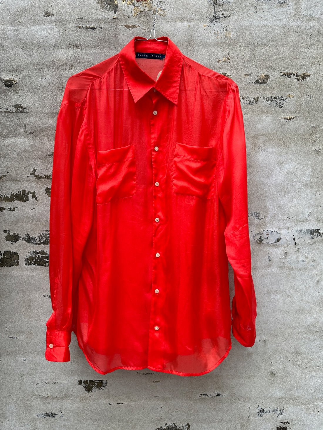 Ralph lauren skjorte rød