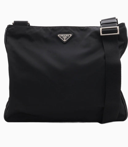 Prada Tessuto Nylon x Leather Shoulder Bag / Bag