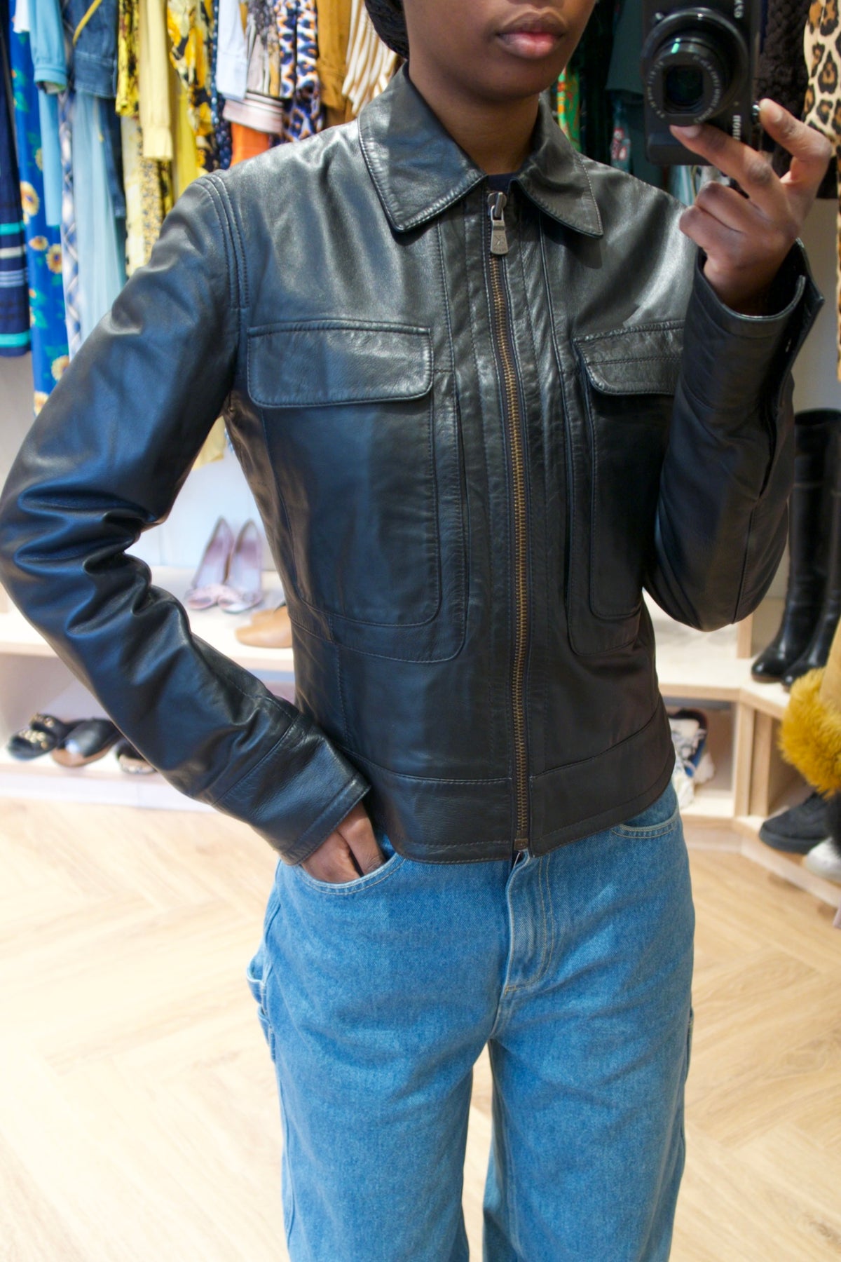 Calvin Klein Leather Jacket
