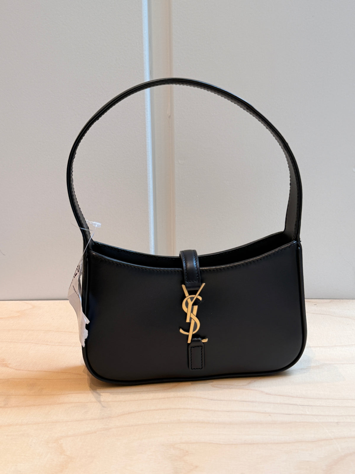 Saint Laurent Paris Mini Hobo Leather Handbag / Taske