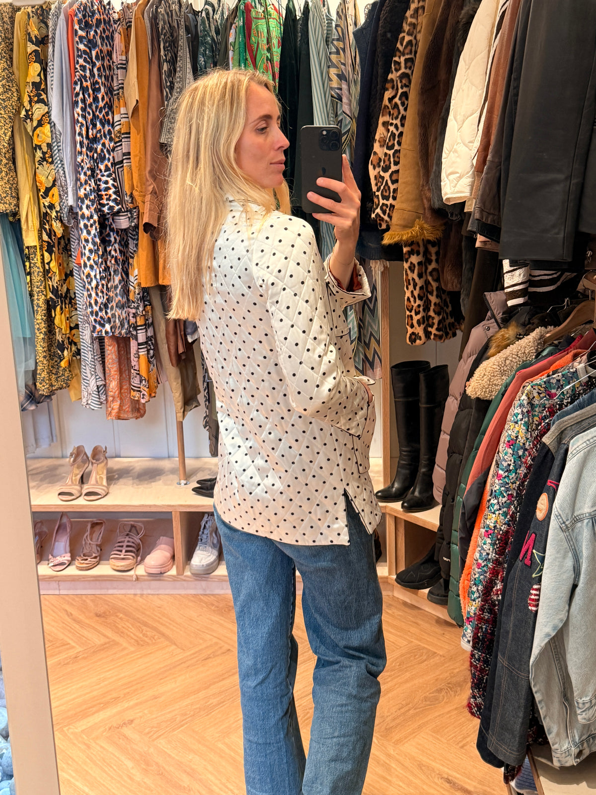 Ganni Polka Dot Jacket