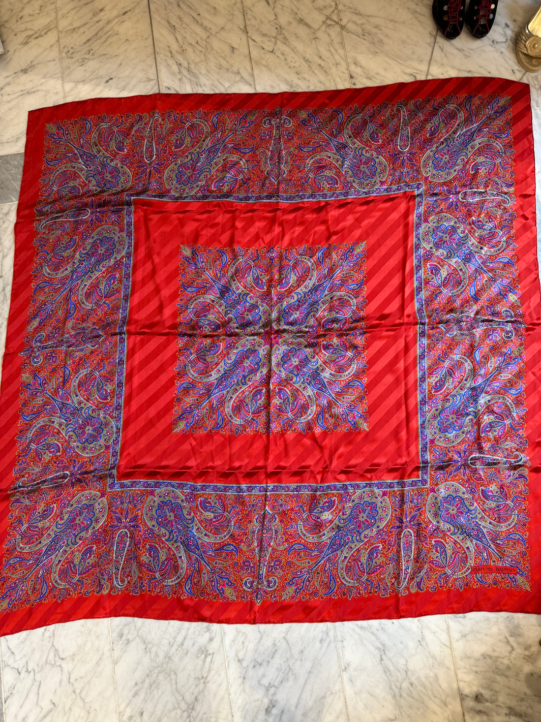 Balmain Silk Scarf