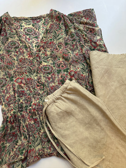 Venroy Linen Skirt
