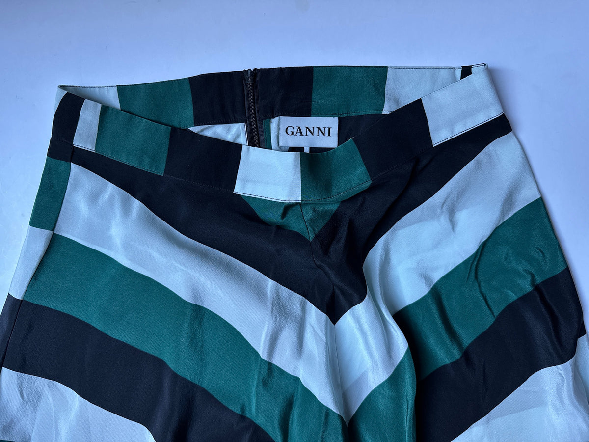 Ganni Silk Skirt