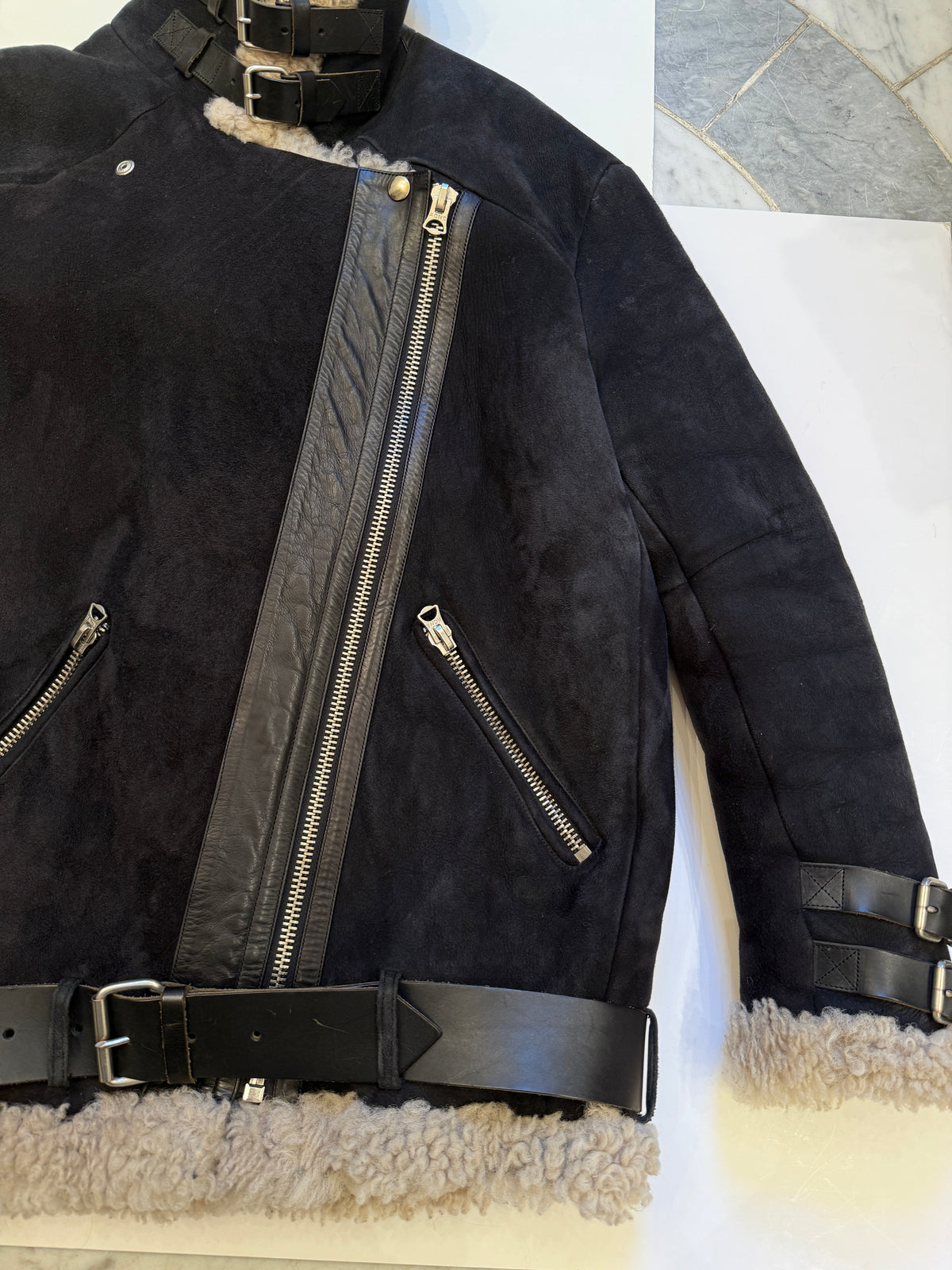 Acne Suede / Shearling Jacket