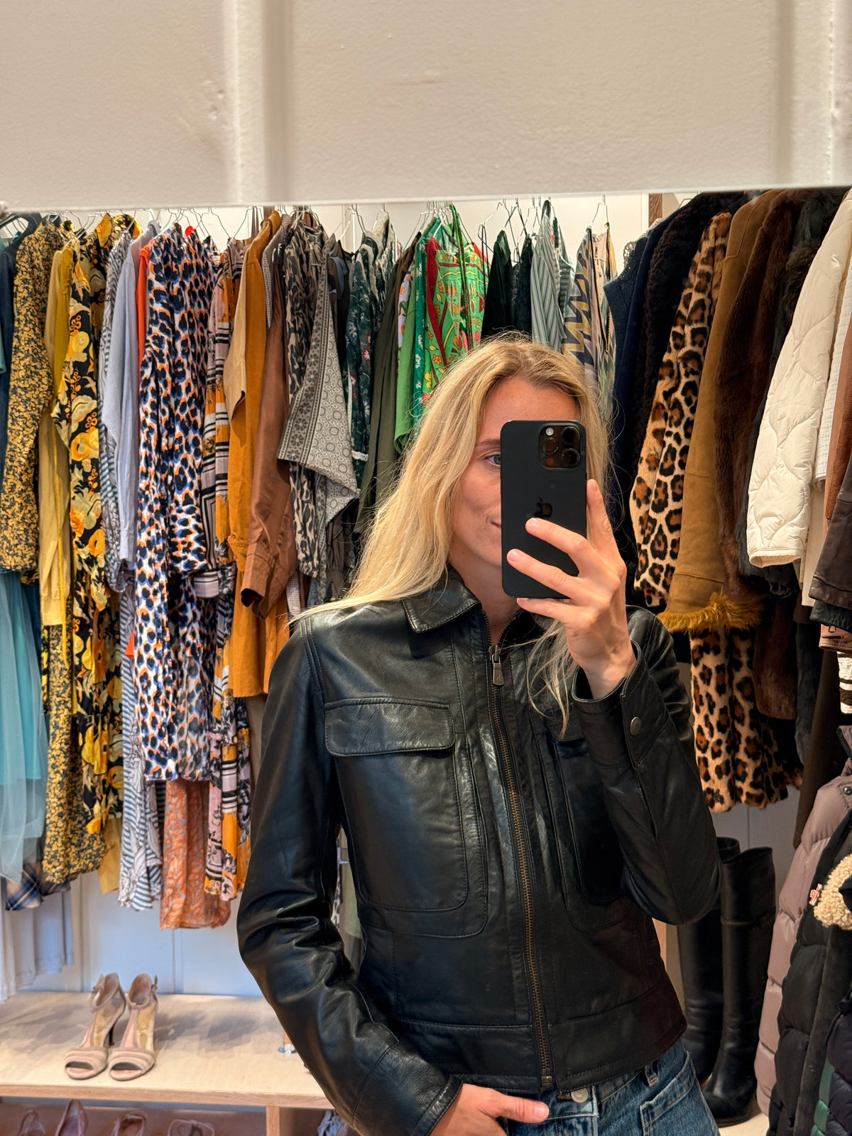 Calvin Klein Leather Jacket