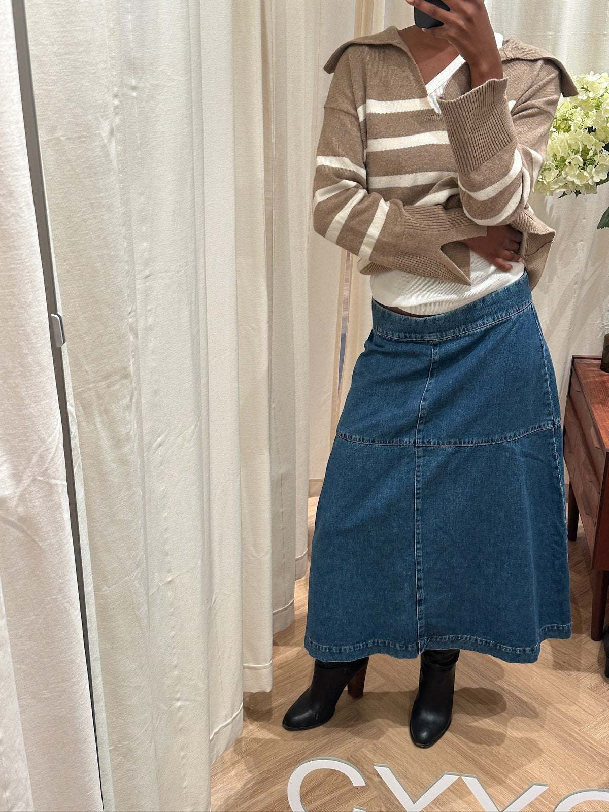 Mads Nørgaard Lunar Denim Nederdel