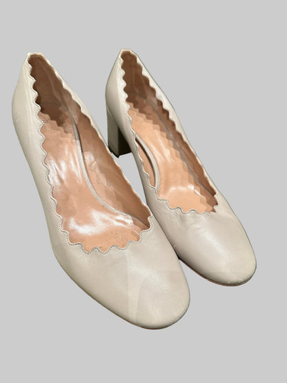 Chloé Scallop Lauren Heels