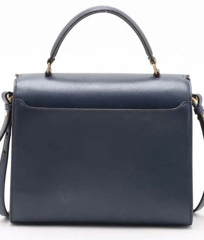 Saint Laurent Paris Cassandra Suede &amp; Leather 2-Way Handbag