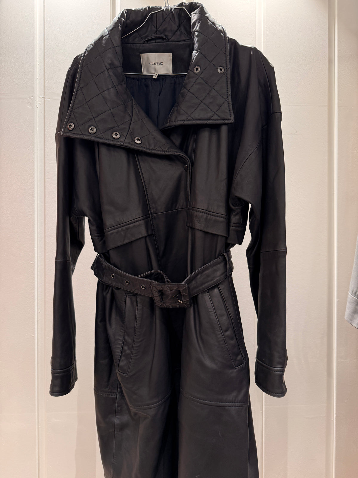 Gestuz Leather Coat