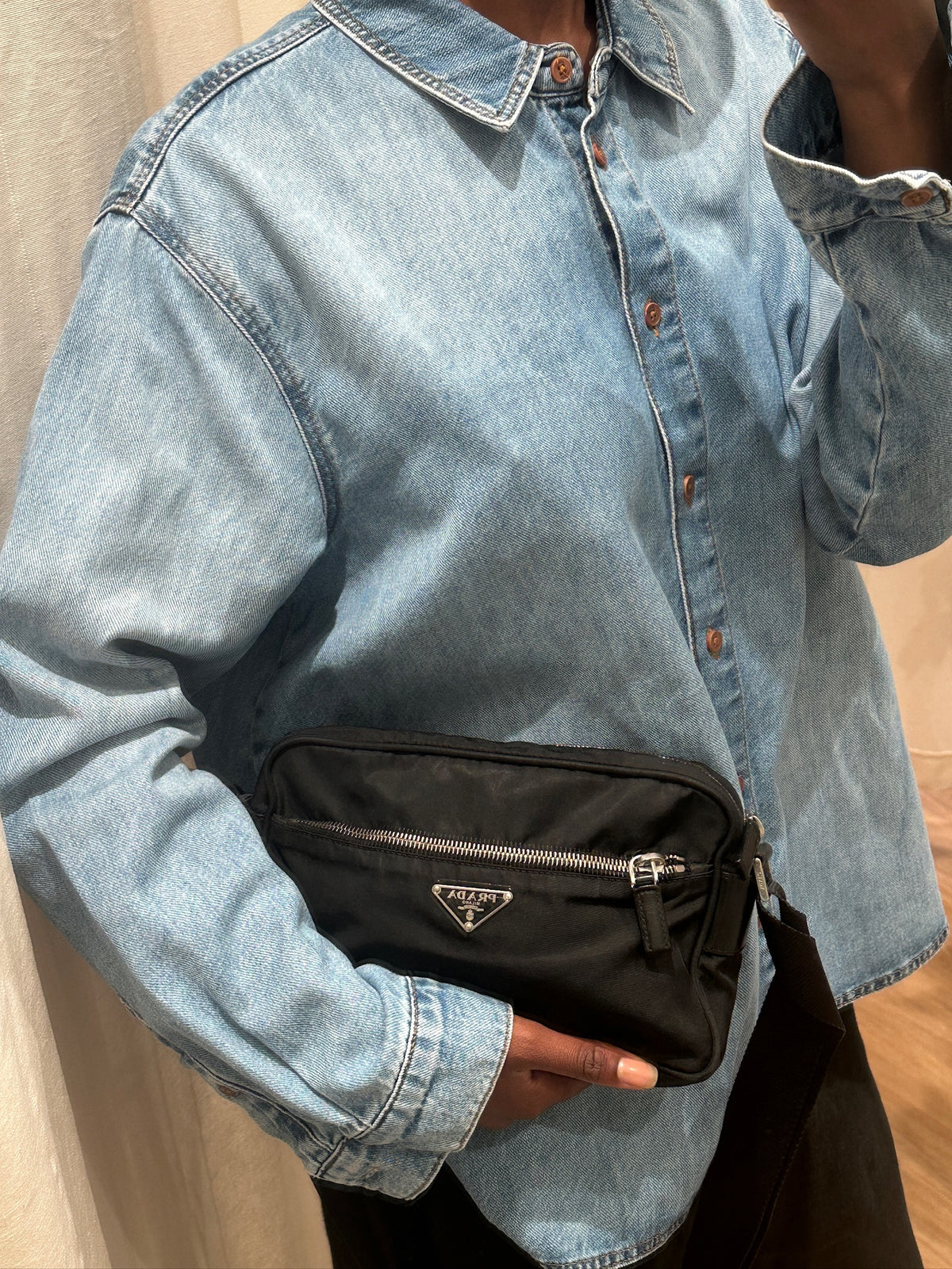 Prada Tessuto Nylon Shoulder Bag / Bag