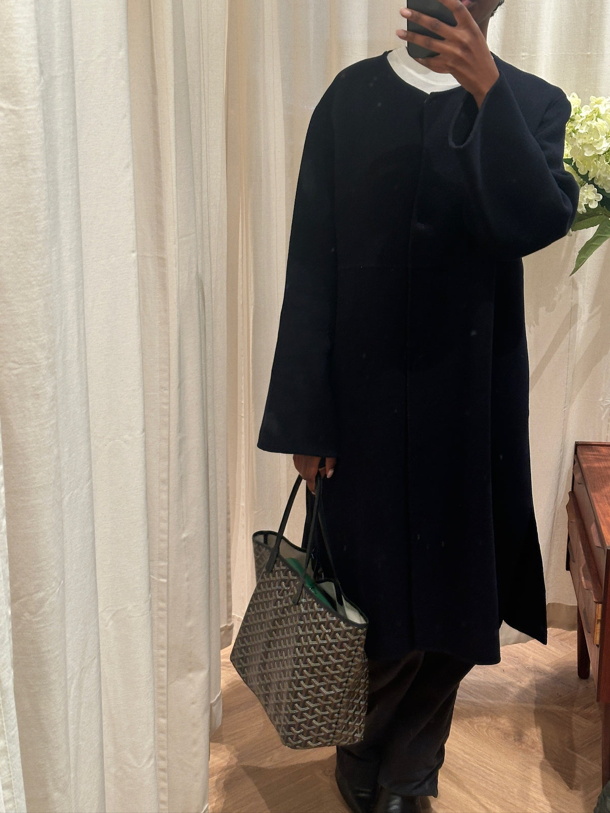 Cacharel Uld / Cashmere Frakke