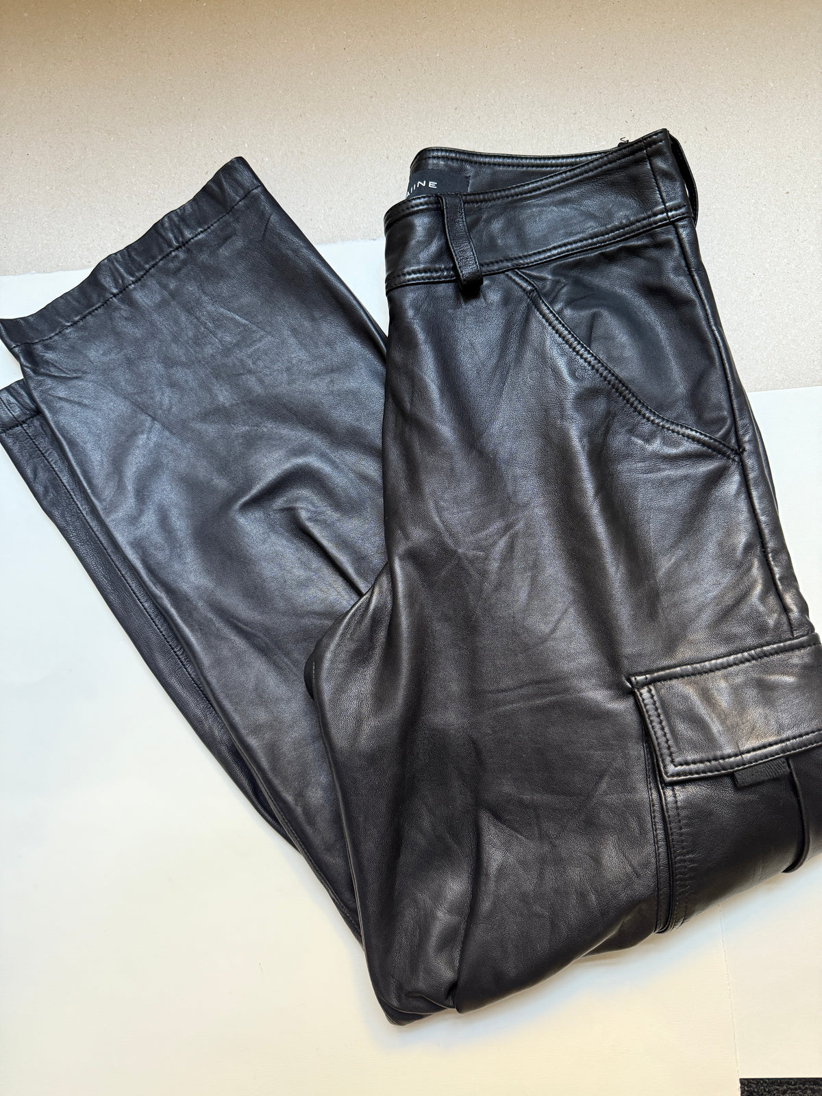 Raiine Leather Trousers