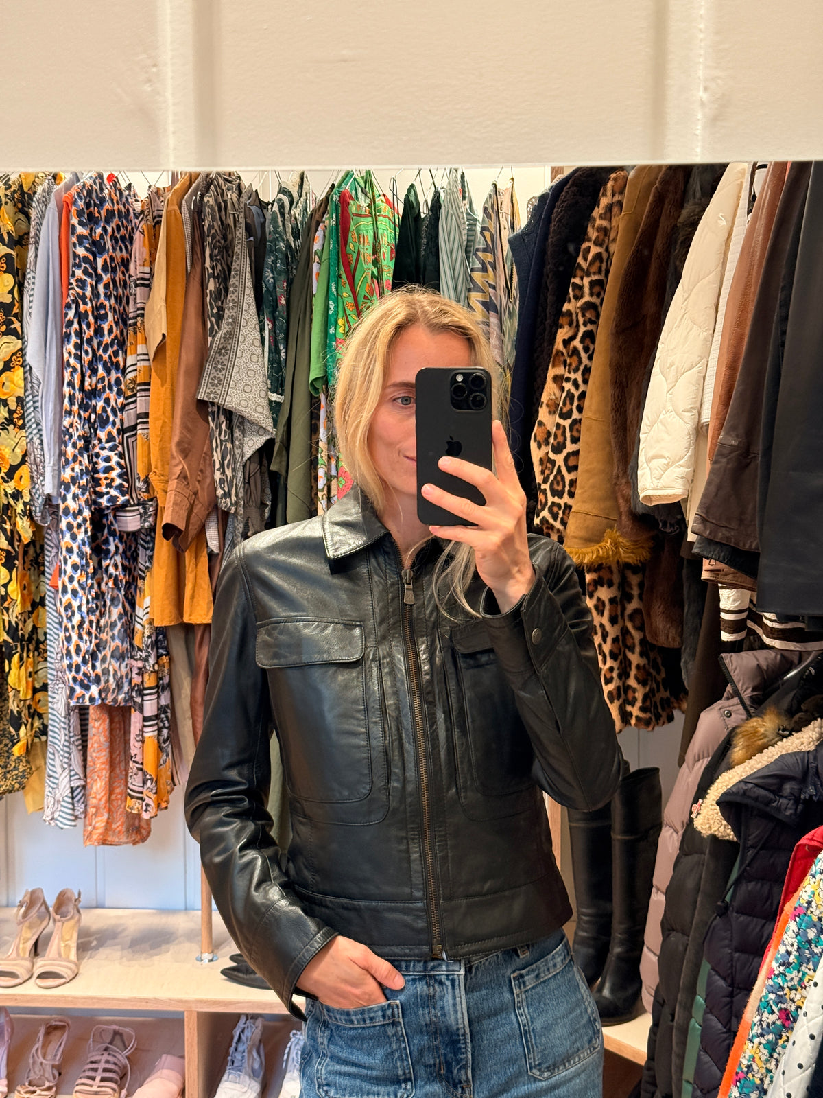Calvin Klein Leather Jacket