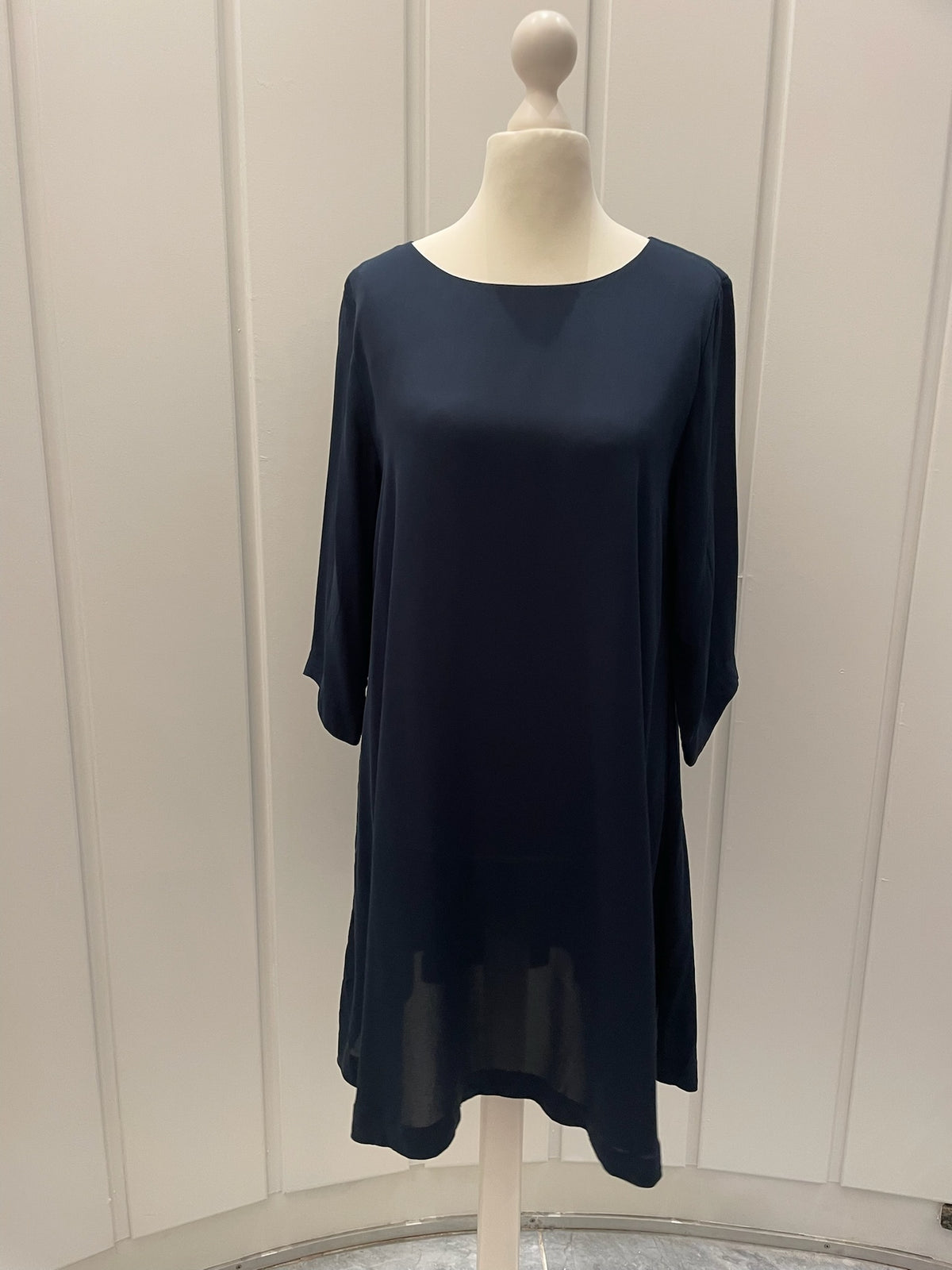 Cocoon Silk Dress